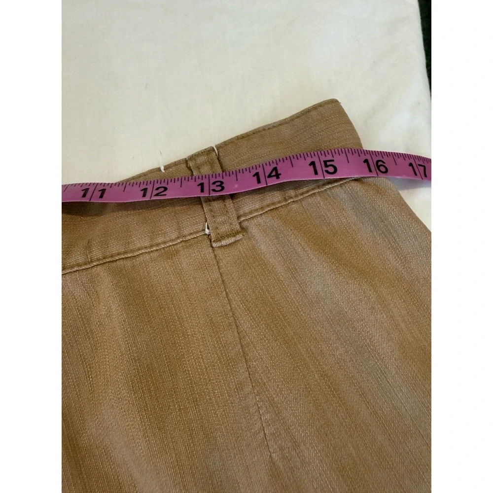 Christopher & Banks‎ Women's Size 10 Stretch Khaki Dress Pants Flat Front - Picture 4 of 4